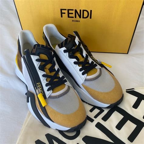 fendi and yellow|fendi yellow shoes.